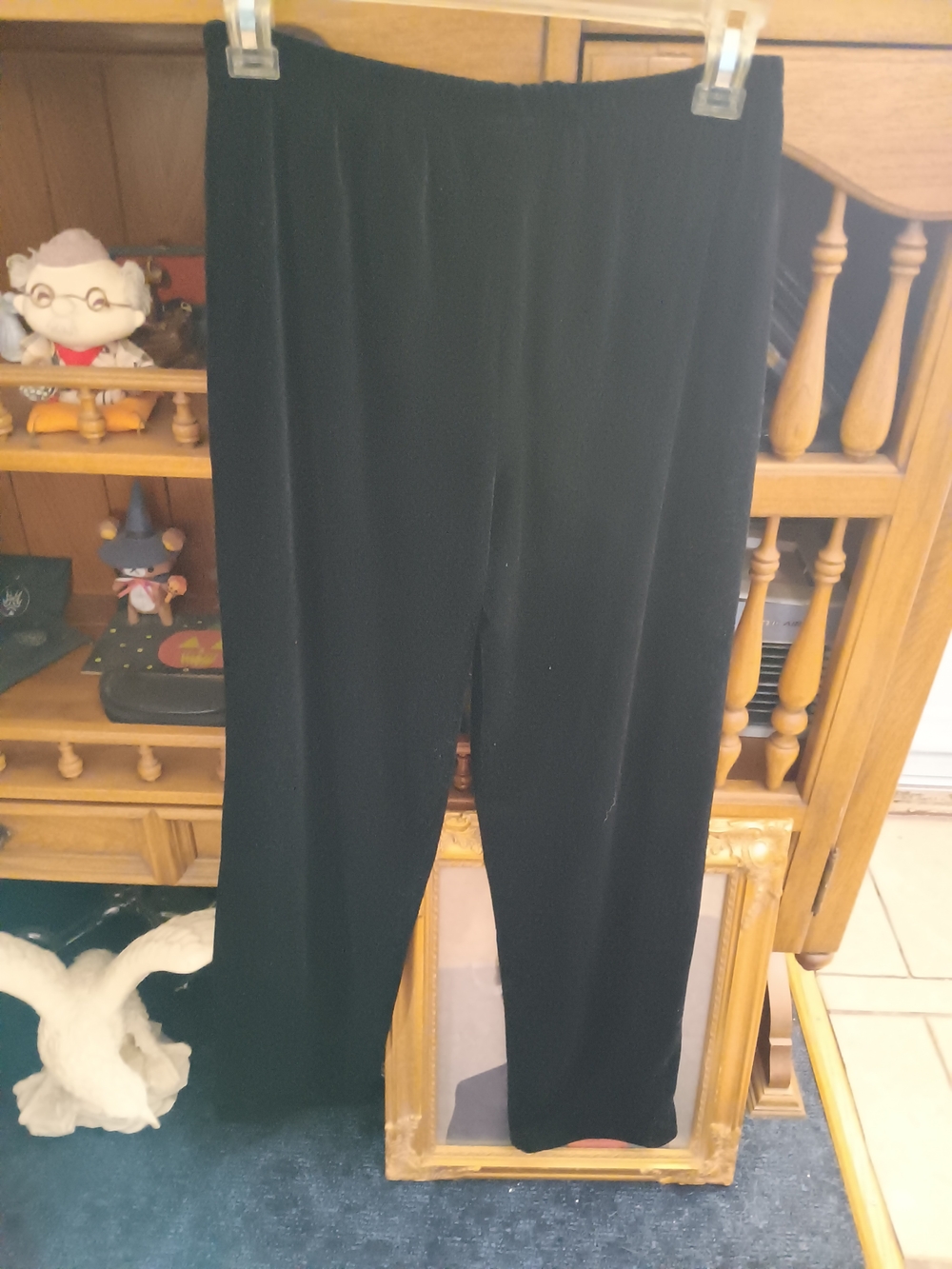 Notations Black Pull-On Track Pants